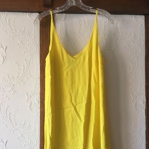 yellow Topshop dress